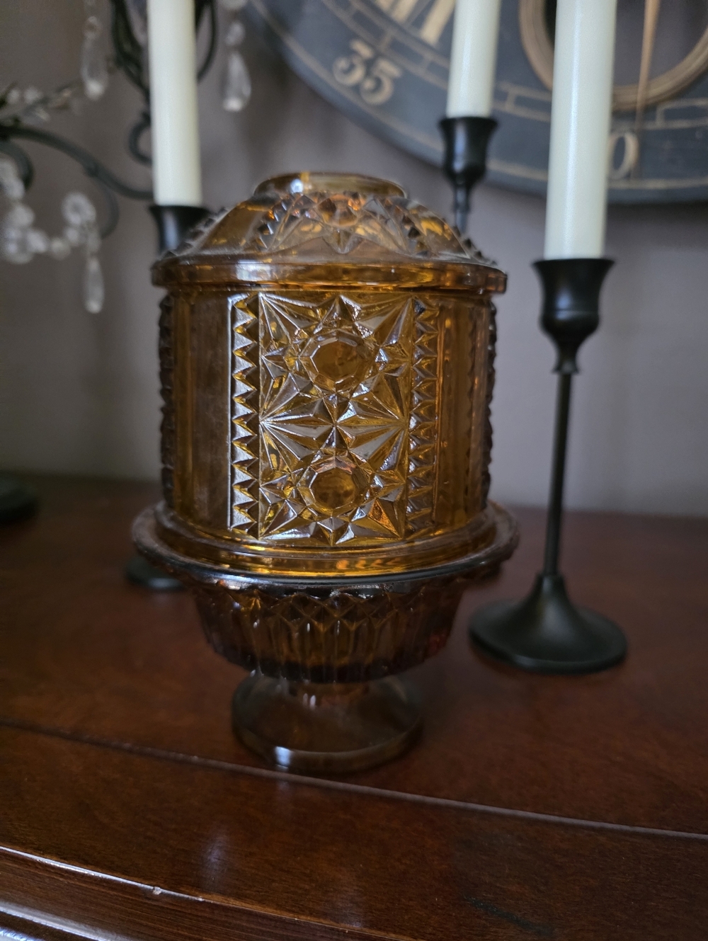 Amber Fairy Lamp